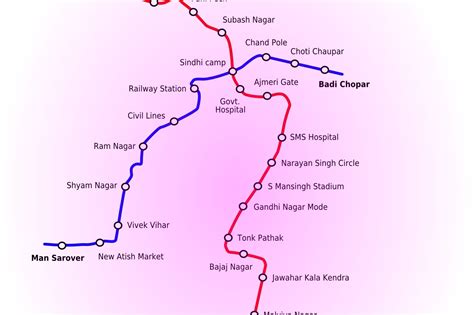 Jaipur Metro Phase 2: Status, Route Map & Stations [2024].